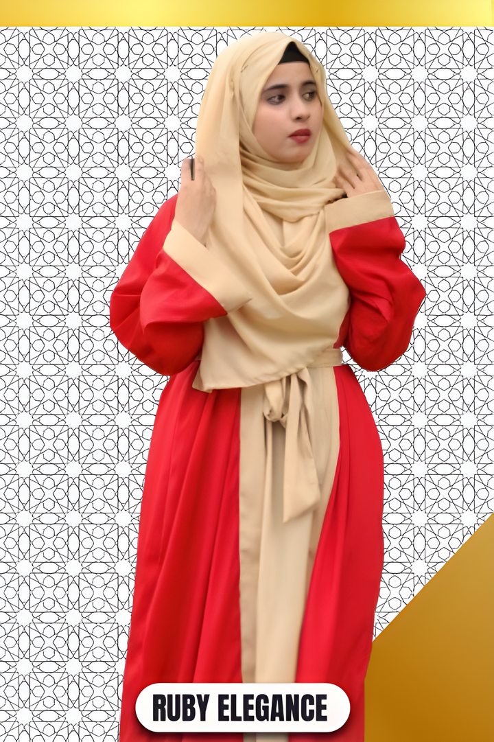 Women's Stitched Abaya | RubyElegance™