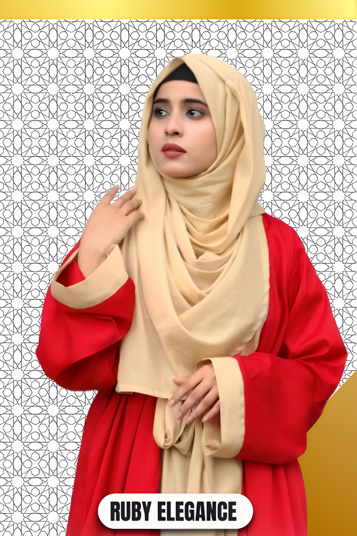Women's Stitched Abaya | RubyElegance™